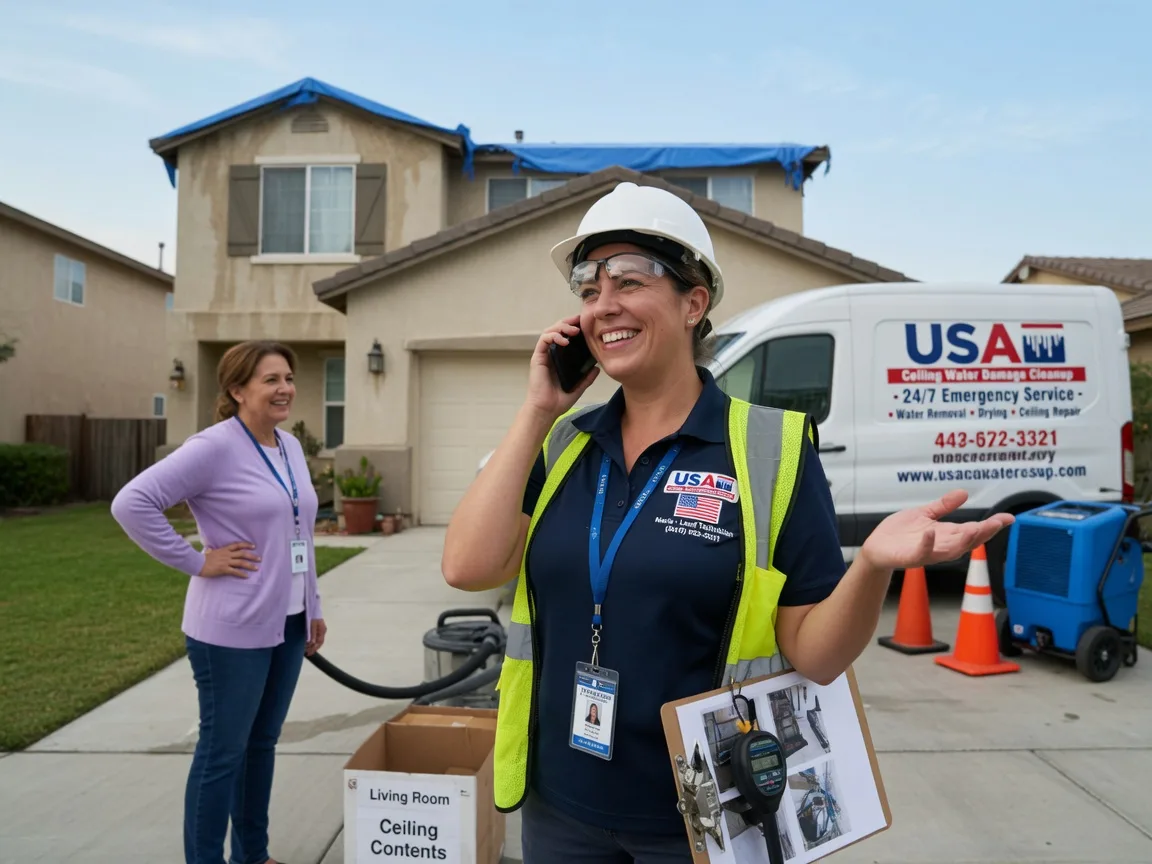 Ceiling Water Damage Restoration Netawaka, KS FAQs